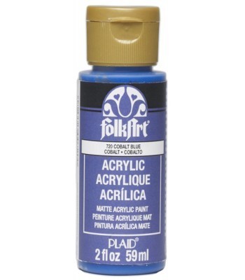 Plaid FolkArt Acrylic Paint - Cobalt Hue 2oz